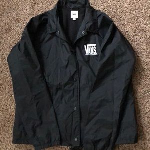 Fleece lined Vans windbreaker